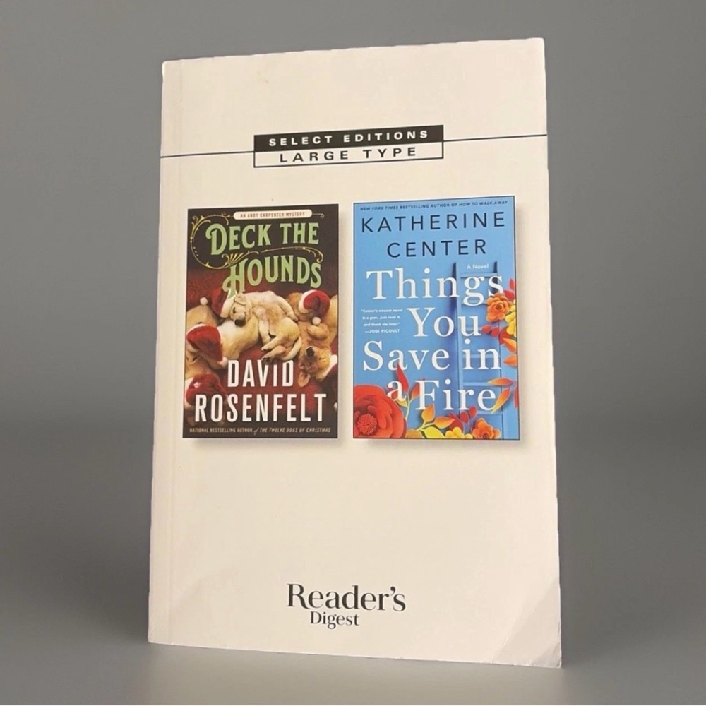 Readers Digest 🗺️ LG. TYPE SELECT EDITIONS 2021 Deck The Hounds, Things You Save